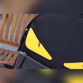 Fendi Модель： 0237-1 Новая сумка из ткани кожи Fendi Little Mons