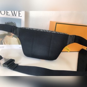 FENDI Модель 2025-5 Сумка через плечо Ткань с двойным принтом F и