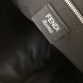 FENDI Модель 2016-5 Сумка через плечо Ткань с двойным принтом F и