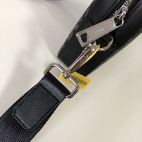 FENDI Модель 2017-5 Сумка через плечо Ткань с двойным принтом F и
