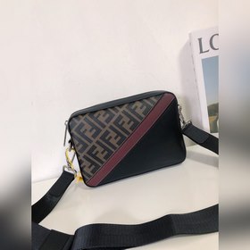 FENDI Модель 2012-5 Сумка через плечо Ткань с двойным принтом F и