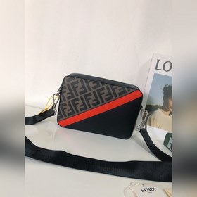 FENDI Модель 2021-5 Сумка через плечо Ткань с двойным принтом F и