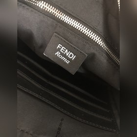 FENDI Модель 2021-5 Сумка через плечо Ткань с двойным принтом F и