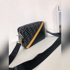 FENDI Модель 2017-5 Сумка через плечо Ткань с двойным принтом F и
