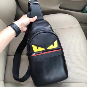 FENDI Мужская сумка-нагрудник в форме монстра, модель 6015 Оригин