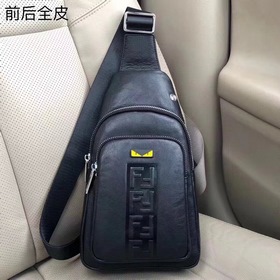 FENDI Мужская сумка-нагрудник в форме монстра, модель 6021 Оригин