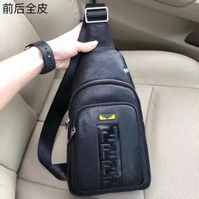 FENDI Мужская сумка-нагрудник в форме монстра, модель 6021 Оригин