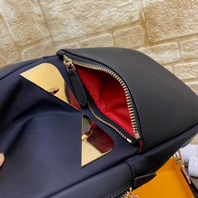 FENDI сумка на грудь Итальянская кожа высшего качества, металличе