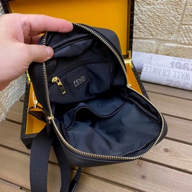 FENDI сумка на грудь Итальянская кожа высшего качества, металличе