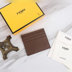 FENDI Картодержатель с шелкографией и стальным тиснением Артикул