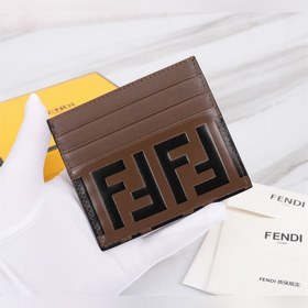 FENDI Картодержатель с шелкографией и стальным тиснением Артикул