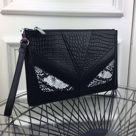 Мужская сумка Fendi, модель 8110A Импортная кожа, высококачествен