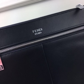 Мужская сумка Fendi, модель 8110A Импортная кожа, высококачествен