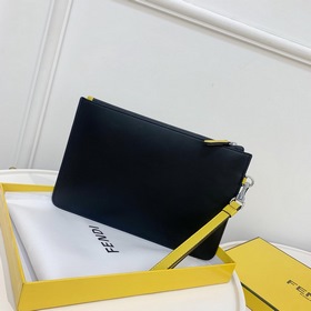 Мужская сумка Fendi, модель： F301-46  Импортный ПВХ Nappa, ориги