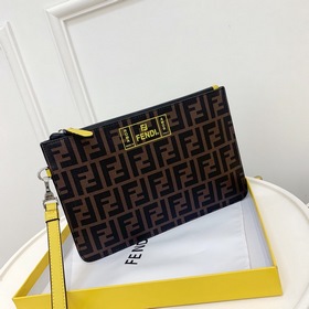 Мужская сумка Fendi, модель： F301-46  Импортный ПВХ Nappa, ориги