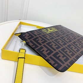 Мужская сумка Fendi, модель： F301-46  Импортный ПВХ Nappa, ориги