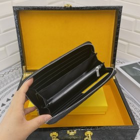 FENDI Маленький кошелек с одним отделением Модель： 6660100 Черны