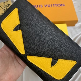 FENDI Новый кожаный кошелек с одним отделением Модель： 3104 С ти