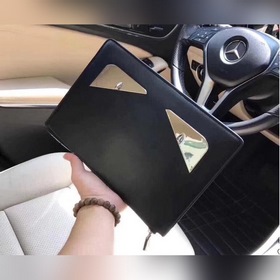 Fendi кожаная сумка-монстр, универсальная модель для мужчин и жен