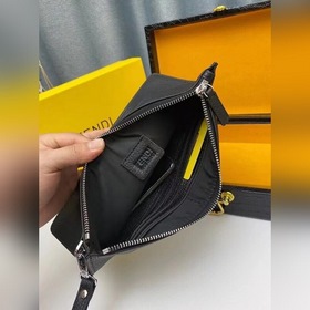 Кожаная сумка Fendi, универсальная модель, модель： 2051 Эксклюзи