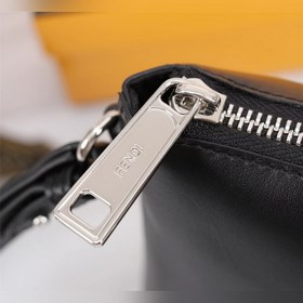 FENDI  Мужская сумка с желтой нашивкой Артикул： 368568 Верхняя 