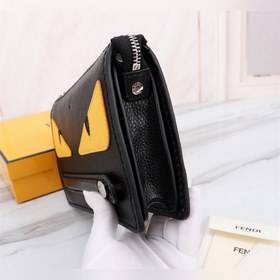 FENDI  Мужская сумка с желтой нашивкой Артикул： 768568 Мужская