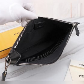 FENDI Сумка с тиснеными буквами Артикул： 168568 Верх из импортно