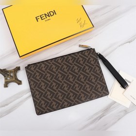 FENDI  Красная сумка из ПВХ Артикул： 168568 Верх из импортной ко