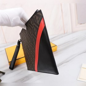 FENDI  Красная сумка из ПВХ Артикул： 168568 Верх из импортной ко