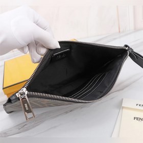 FENDI  Красная сумка из ПВХ Артикул： 168568 Верх из импортной ко