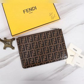 FENDI Сумка с шелкографией и стальным тиснением Артикул： 168568 