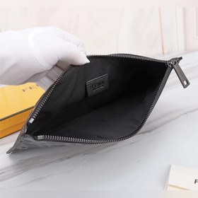 FENDI  Сумка с тиснением Артикул： 168568 Кожа импортного напа пе