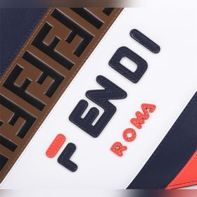 FENDI Сумка с шелкографией и кожаными заклепками Артикул： 168568
