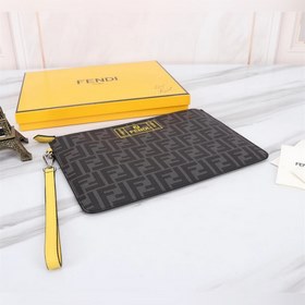 FENDI Сумка из ПВХ серым шелкографическим принтом Артикул： 16856