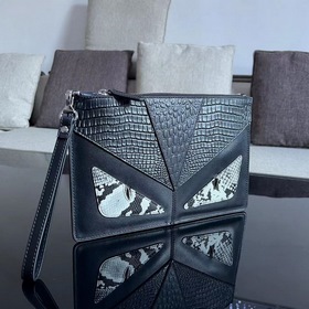 Мужская сумка Fendi, модель 8110 Импортная кожа, высококачественн