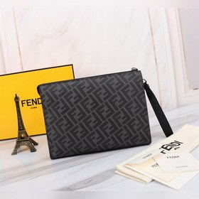 FENDI Fendi Мужская сумка из ПВХ желтого цвета Артикул： 368568