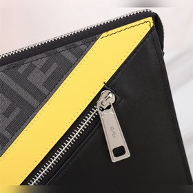 FENDI Fendi Мужская сумка из ПВХ желтого цвета Артикул： 368568