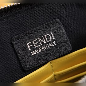 FENDI Женская сумка с желтыми углами Артикул： 168568 Сумка FENDI