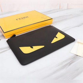 FENDI Кожаная сумка для бритья Артикул： 168568 Кошелек FENDI – 
