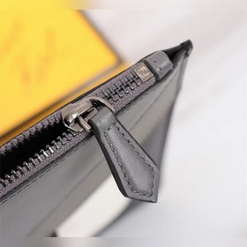 FENDI Черно-серая сумка для макияжа Артикул： 168568 Сумка FEND