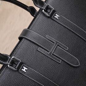 Hermes - Мужской портфель Изготовлена из импортной кожи теленка, 