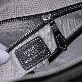 Hermes - Мужской портфель Изготовлена из импортной кожи теленка, 
