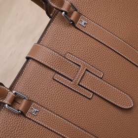 Hermes - Мужской портфель Изготовлена из импортной кожи теленка, 