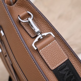 Hermes - Мужской портфель Изготовлена из импортной кожи теленка, 