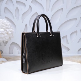 Hermes - Мужской портфель Изготовлена из натуральной кожи теленка