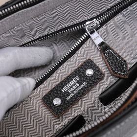 Hermes - Мужской портфель Изготовлена из натуральной телячьей кож