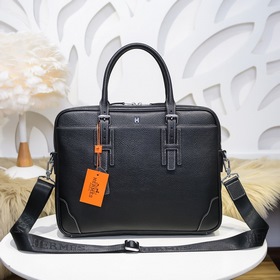 Hermes - Мужской портфель Изготовлена из импортной натуральной ко