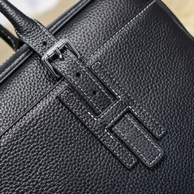Hermes - Мужской портфель Изготовлена из импортной натуральной ко