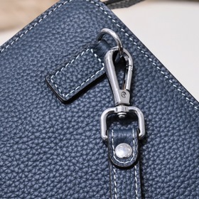 Hermes- Мужская сумка из кожи. Изготовлена из кожи теленка высшег