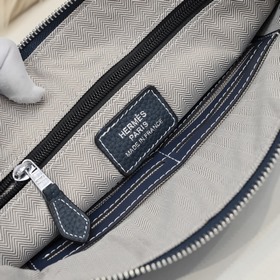 Hermes-Hermes Мужская сумка Изготовлена из кожи теленка высшего к